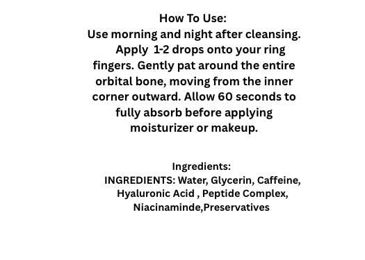 HLS Eye Serum (Hydrate, Lift & Sculpt)