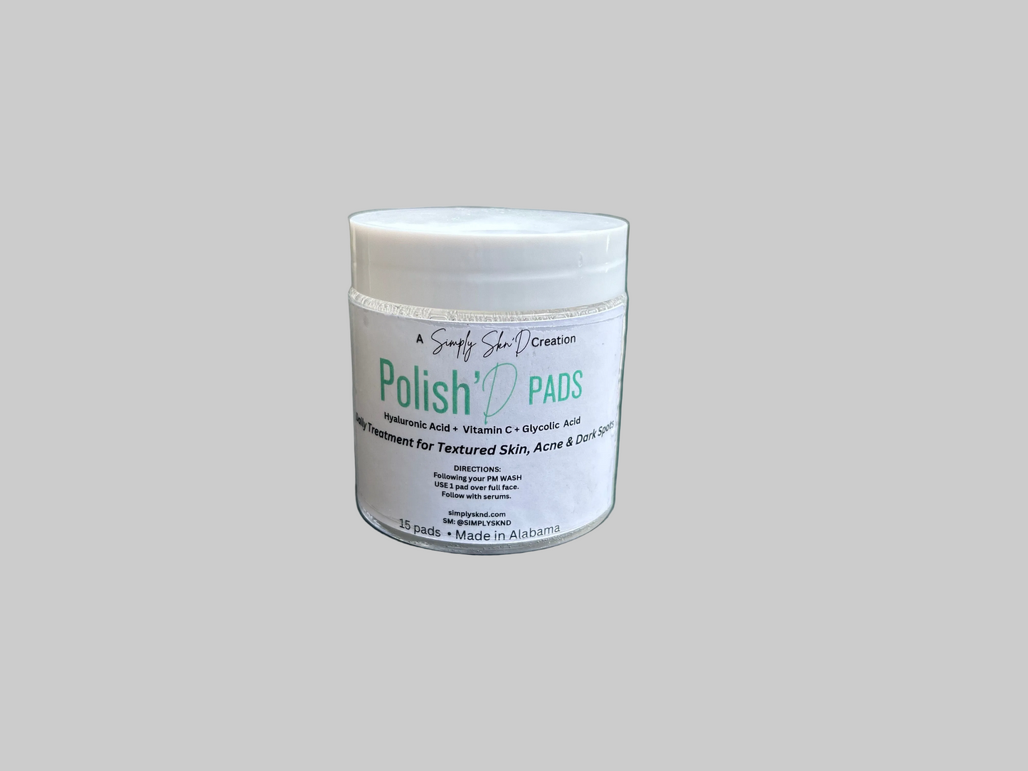 Polish’D Pads (Exfoliating Anti-Aging)