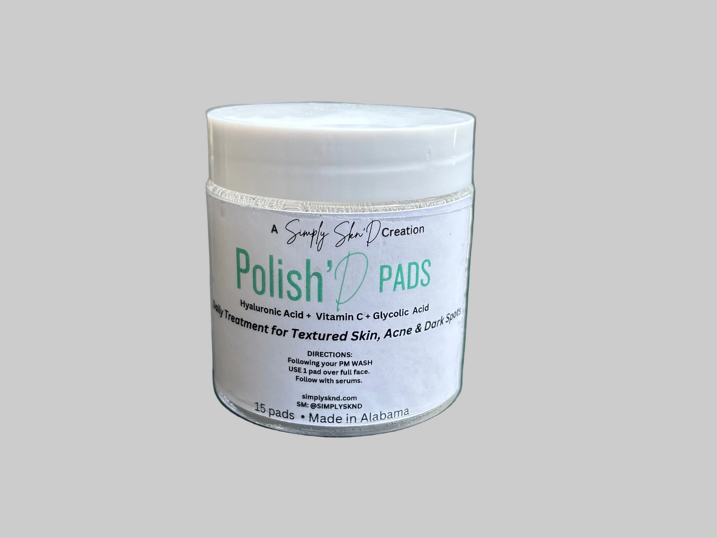 Polish’D Pads (Exfoliating Anti-Aging)
